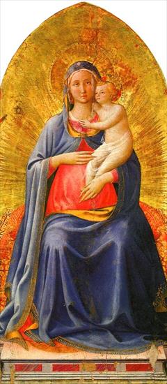 2. PINAKOTEKA ŚWIATA - Angeliko Fra Guido di Pietro - Madonna i dziecko.jpg