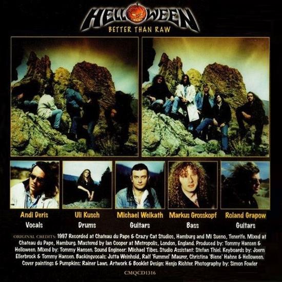 Helloween - 1998 Better Than Raw 2006, Expanded... - Helloween - 1998 Better Than Raw ...n Castle Music - CMQCD1316 page12.jpg