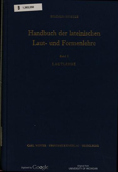 Ferdinand Sommer Handbuch der lateinis... - 0001.jpg